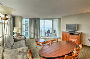 Oceanfront Myrtle Beach Resort Condo with 2 Balconies
